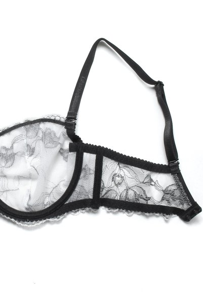 画像13: 【30%OFF】BOUNTY soft  | 一枚レース・パッドなし・ワイヤーブラ・3/4カップ | Sawren サブレン (13)