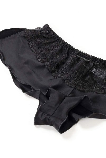 画像14: 【30%OFF】EBONY night set  | ナイトセット・キャミソール&ショーツ・シースルー | Sawren サブレン (14)