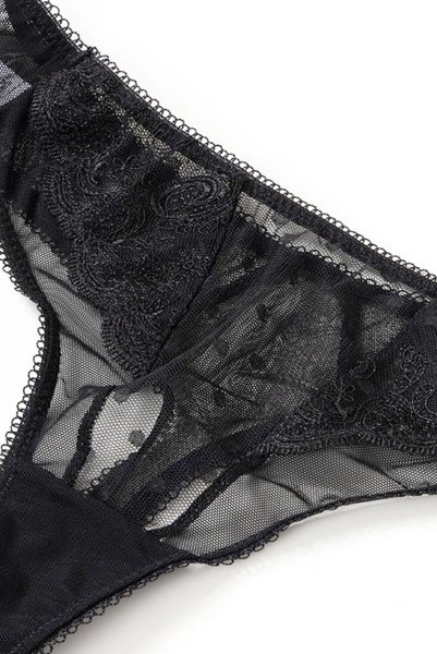 画像13: 【30%OFF】EBONY thong  | タンガ・Tバック・シースルー  | Sawren サブレン (13)