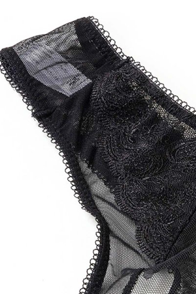 画像14: 【30%OFF】EBONY thong  | タンガ・Tバック・シースルー  | Sawren サブレン (14)