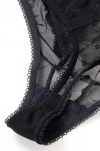 画像15: 【30%OFF】EBONY thong  | タンガ・Tバック・シースルー  | Sawren サブレン (15)