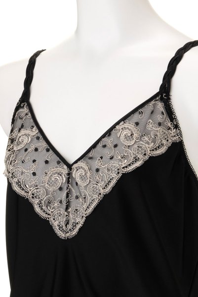 画像10: 【30%OFF】PRALINA night set  | ナイトセット・キャミソール&ショーツ・シースルー | Sawren サブレン (10)