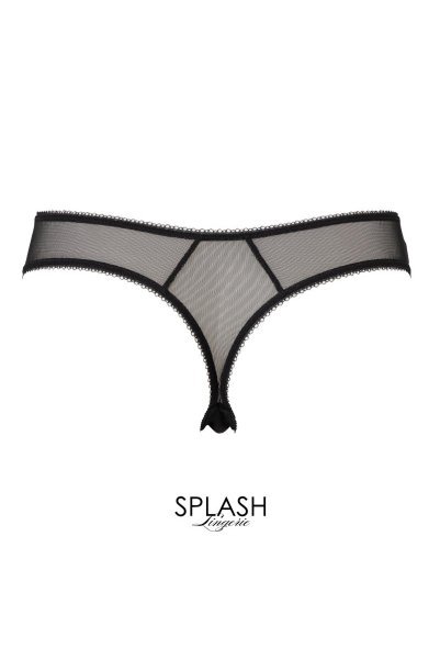 画像2: 【30%OFF】PRALINA thong  | タンガ・Tバック・シースルー  | Sawren サブレン (2)