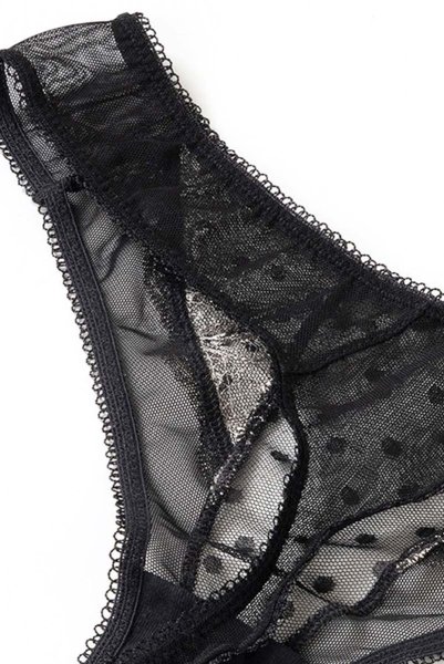 画像14: 【30%OFF】PRALINA thong  | タンガ・Tバック・シースルー  | Sawren サブレン (14)