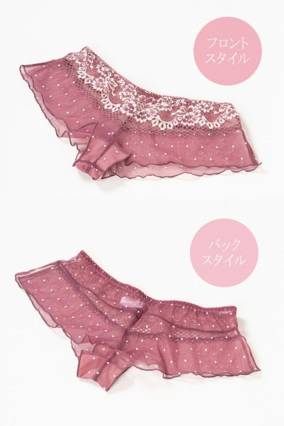 画像11: 【30%OFF】LIBRE night set  | ナイトセット・キャミソール&ショーツ・シースルー | Sawren サブレン (11)