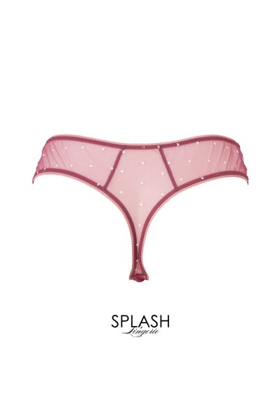 画像2: 【30%OFF】LIBRE thong  | タンガ・Ｔバック・シースルー  | Sawren サブレン (2)