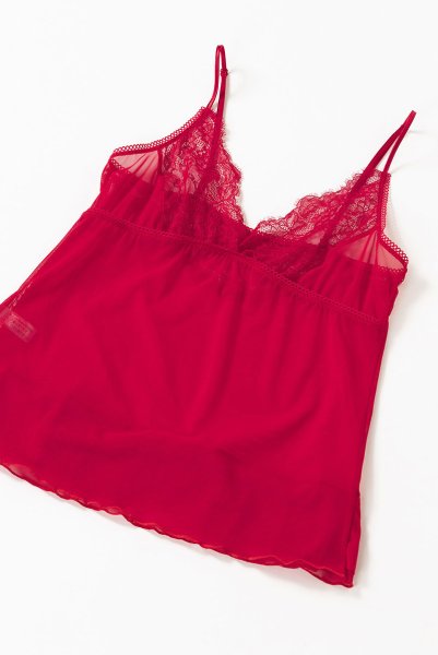 画像10: 【30%OFF】SCANDAL night set  | ナイトセット・キャミソール&ショーツ・シースルー | Sawren サブレン (10)