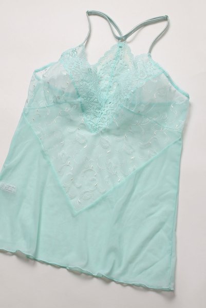 画像10: 【30%OFF】MOON LIGHT night set  | ナイトセット・キャミソール&ショーツ・シースルー | Sawren サブレン (10)