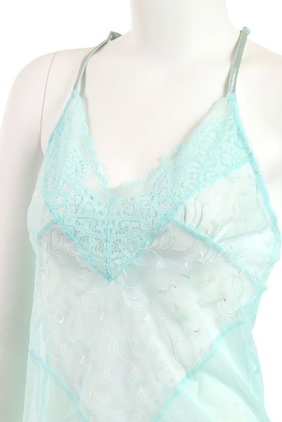 画像12: 【30%OFF】MOON LIGHT night set  | ナイトセット・キャミソール&ショーツ・シースルー | Sawren サブレン (12)