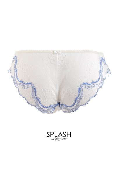 画像2: 【30%OFF】CLOUD brief  | ノーマルショーツ×ブルー・シースルー | Sawren サブレン (2)