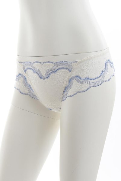 画像9: 【30%OFF】CLOUD thong  | タンガ・Ｔバック・シースルー×ブルー  | Sawren サブレン (9)