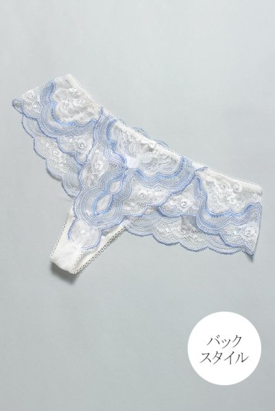画像12: 【30%OFF】CLOUD thong  | タンガ・Ｔバック・シースルー×ブルー  | Sawren サブレン (12)