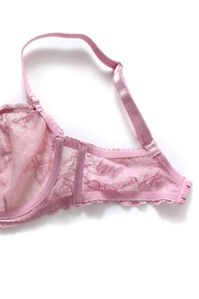 画像13: 【30%OFF】IDOL soft  | 一枚レース・パッドなし・ワイヤーブラ・3/4カップ | Sawren サブレン (13)