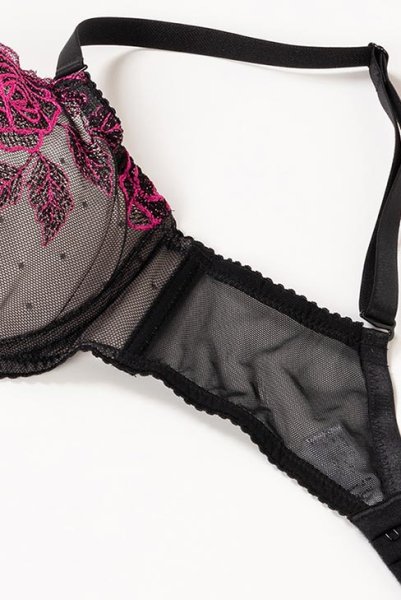 画像11: 【30%OFF】PERFECT soft  | 一枚レース・パッドなし・ワイヤーブラ・3/4カップ | Sawren サブレン (11)