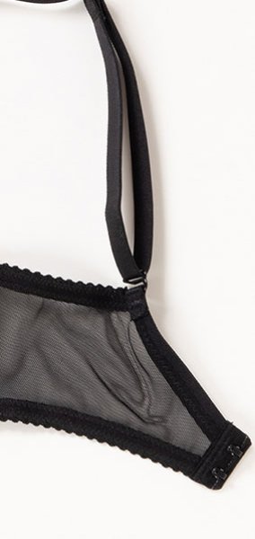 画像13: 【30%OFF】PERFECT soft  | 一枚レース・パッドなし・ワイヤーブラ・3/4カップ | Sawren サブレン (13)