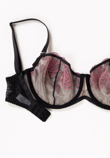 画像14: 【30%OFF】PERFECT soft  | 一枚レース・パッドなし・ワイヤーブラ・3/4カップ | Sawren サブレン (14)