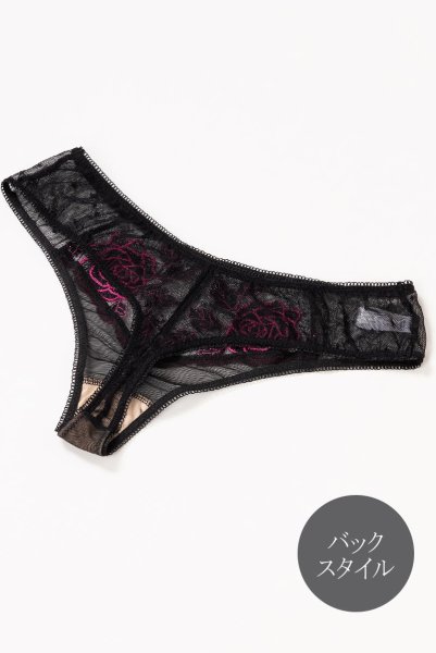 画像12: 【30%OFF】PERFECT thong  | タンガ・Tバック・シースルー・ドット柄 | Sawren サブレン (12)
