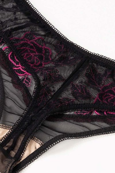 画像14: 【30%OFF】PERFECT thong  | タンガ・Tバック・シースルー・ドット柄 | Sawren サブレン (14)