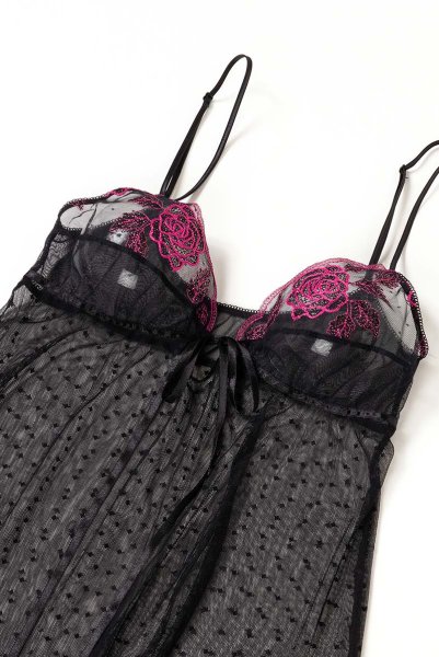 画像10: 【30%OFF】PERFECT babydoll  | ベビードール・ドット柄 | Sawren サブレン (10)