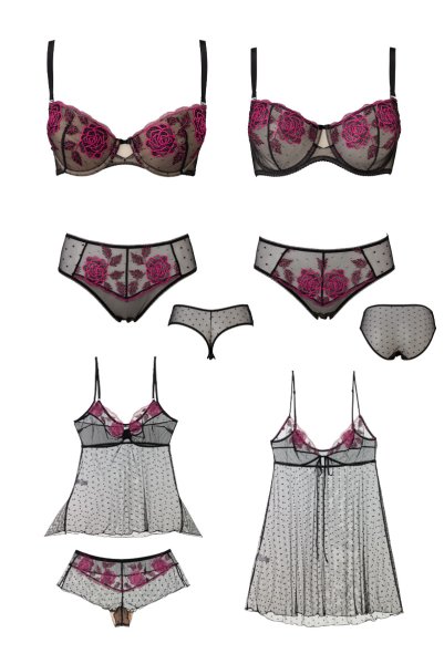 画像19: 【30%OFF】PERFECT thong  | タンガ・Tバック・シースルー・ドット柄 | Sawren サブレン (19)