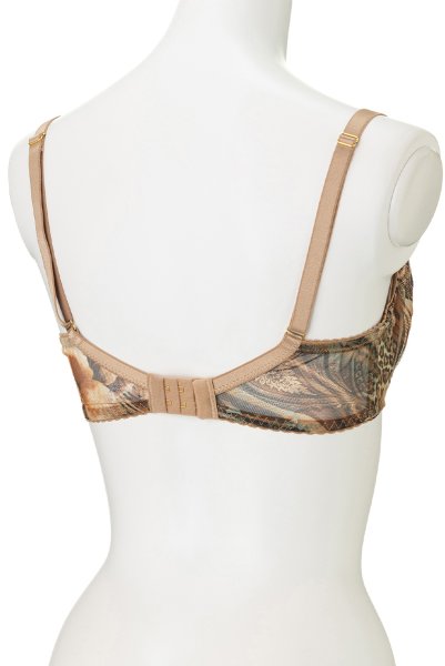 画像9: 【30%OFF】LATTE soft  | 一枚レース・パッドなし・ワイヤーブラ・3/4カップ | Sawren サブレン (9)