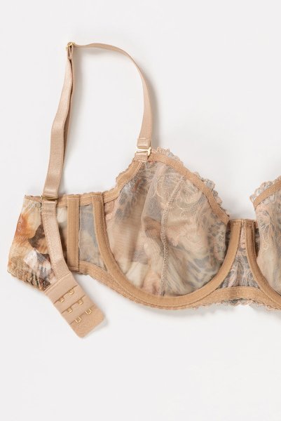 画像14: 【30%OFF】LATTE soft  | 一枚レース・パッドなし・ワイヤーブラ・3/4カップ | Sawren サブレン (14)