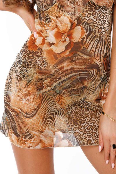 画像5: 【30%OFF】LATTE babydoll  | ベビードール・・アニマル柄 | Sawren サブレン (5)