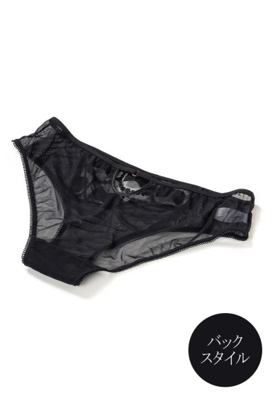 画像12: 【30%OFF】PARADOX brief  | ノーマルショーツ・ブリーフ・シースルー・リボン | Sawren サブレン (12)