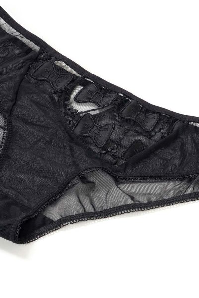 画像13: 【30%OFF】PARADOX brief  | ノーマルショーツ・ブリーフ・シースルー・リボン | Sawren サブレン (13)