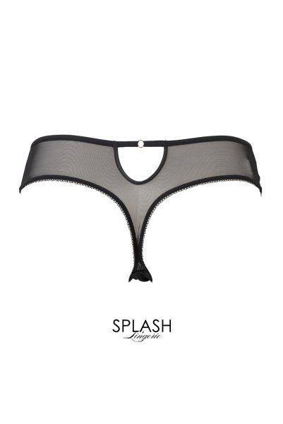 画像2: 【30%OFF】PARADOX thong  | タンガ・Ｔバック・シースルー・リボン | Sawren サブレン (2)