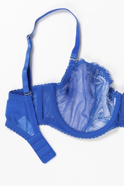 画像12: 【30%OFF】OCEAN soft  | 一枚レース・パッドなし・ワイヤーブラ・3/4カップ | Sawren サブレン (12)