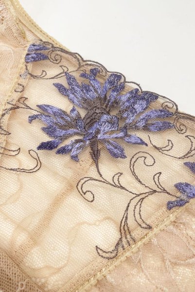 画像11: 【30%OFF】MAUVE brief  | ノーマルショーツ・ブリーフ・ヌ―ドベージュ×ラベンダー | Sawren サブレン (11)