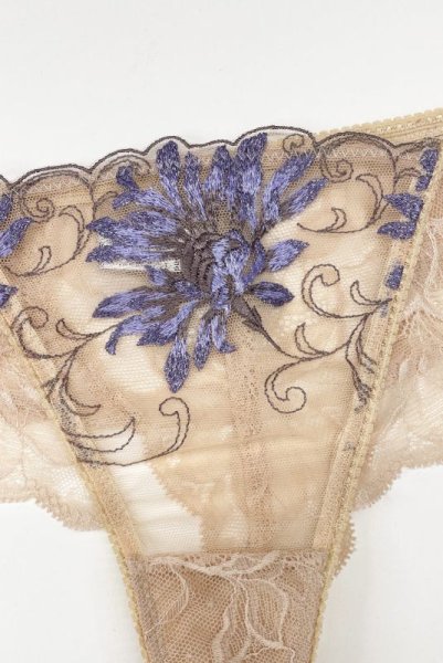 画像11: 【30%OFF】MAUVE thong  | タンガ・Ｔバック・ヌ―ドベージュ×ラベンダー | Sawren サブレン (11)