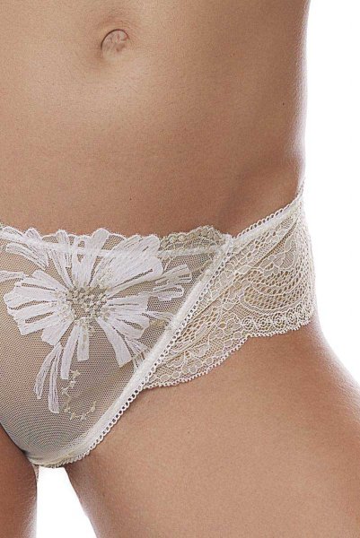 画像7: 【30%OFF】ESQUISSE brief  | ノーマルショーツ・ブリーフ・エクリュ | Sawren サブレン (7)