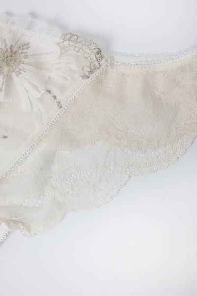 画像11: 【30%OFF】ESQUISSE brief  | ノーマルショーツ・ブリーフ・エクリュ | Sawren サブレン (11)