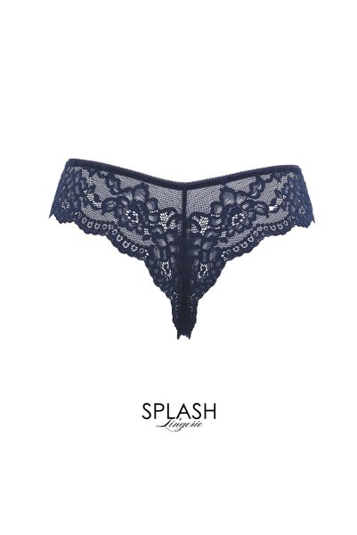 画像2: 【30%OFF】JARDIN thong  | タンガ・Ｔバック・ネイビー | Sawren サブレン (2)