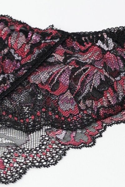 画像11: 【30%OFF】REVERIE brief  | ノーマルショーツ・ブリーフ・ブラック×ピンク | Sawren サブレン (11)