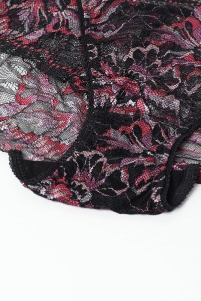 画像12: 【30%OFF】REVERIE brief  | ノーマルショーツ・ブリーフ・ブラック×ピンク | Sawren サブレン (12)