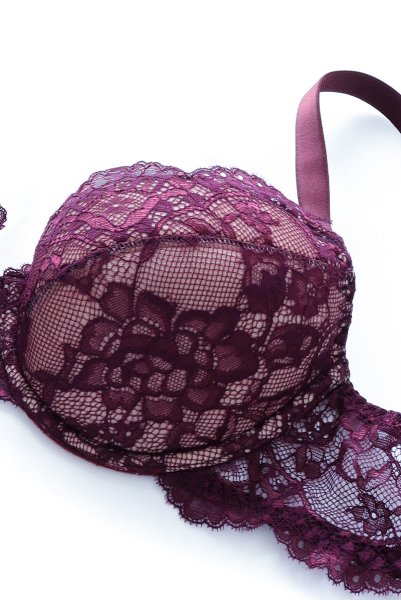 画像8: 【30%OFF】EDEN push  | 3/4カップ・ワイヤーブラ・バイオレット | Sawren サブレン (8)