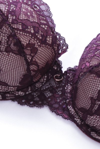 画像9: 【30%OFF】EDEN push  | 3/4カップ・ワイヤーブラ・バイオレット | Sawren サブレン (9)