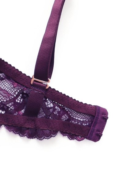 画像13: 【30%OFF】EDEN push  | 3/4カップ・ワイヤーブラ・バイオレット | Sawren サブレン (13)