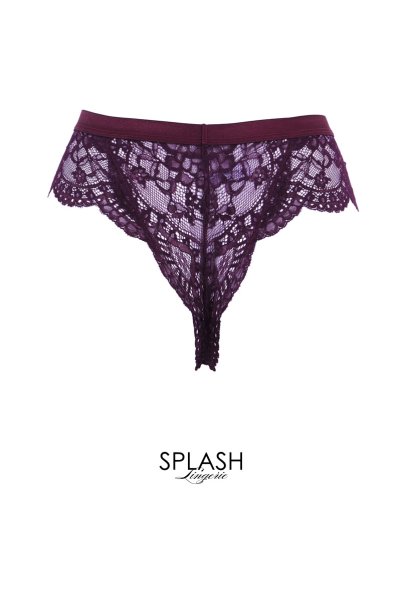 画像2: 【30%OFF】EDEN thong  | タンガ・Ｔバック・バイオレット | Sawren サブレン (2)