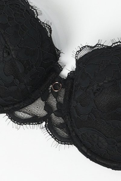 画像11: ETERNA push  | 3/4カップ・ワイヤーブラ・ブラック | Sawren サブレン (11)