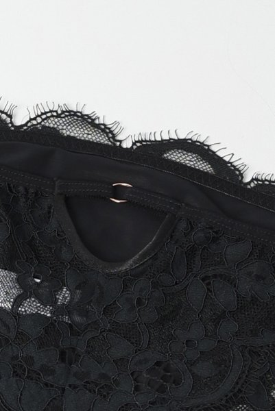 画像10: 【30%OFF】ETERNA thong  | タンガ・Tバック・ブラック | Sawren サブレン (10)