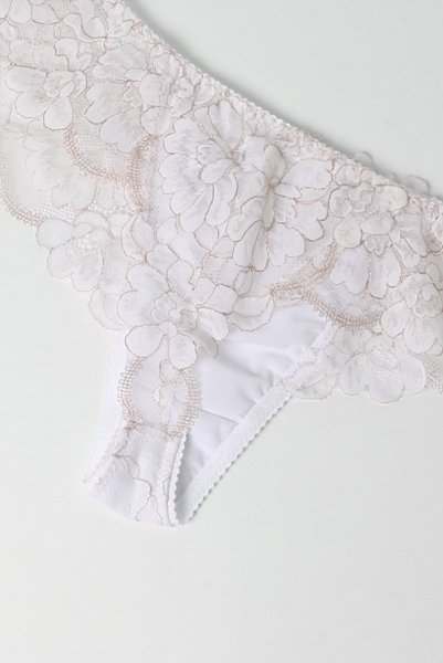 画像7: 【30%OFF】FLEUR white thong  | タンガ・Tバック・ホワイト | Sawren サブレン (7)