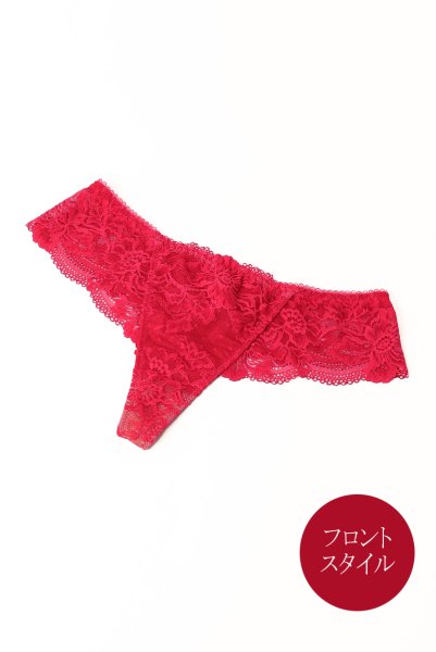 画像3: 【30%OFF】ROUGE thong  | タンガ・Tバック・レッド | Sawren サブレン (3)
