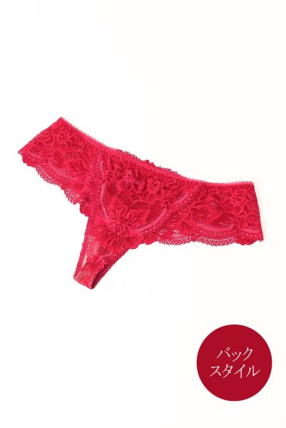 画像4: 【30%OFF】ROUGE thong  | タンガ・Tバック・レッド | Sawren サブレン (4)