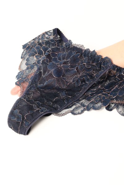 画像8: 【30%OFF】LUMINIS thong  | タンガ・Tバック・ネイビー | Sawren サブレン (8)
