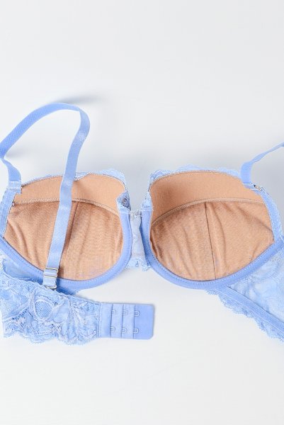 画像7: CLAIR push  | 3/4カップ・ワイヤーブラ・ライトブルー | Sawren サブレン (7)