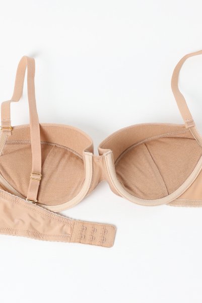 画像5: NATURIA push  | 3/4カップ・ワイヤーブラ・ベージュ | Sawren サブレン (5)